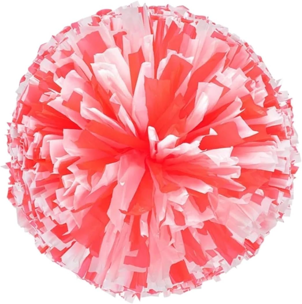 Dance Cheerleading Pompoms, Cheerleading Pom Poms 4 Pcs Multicolor