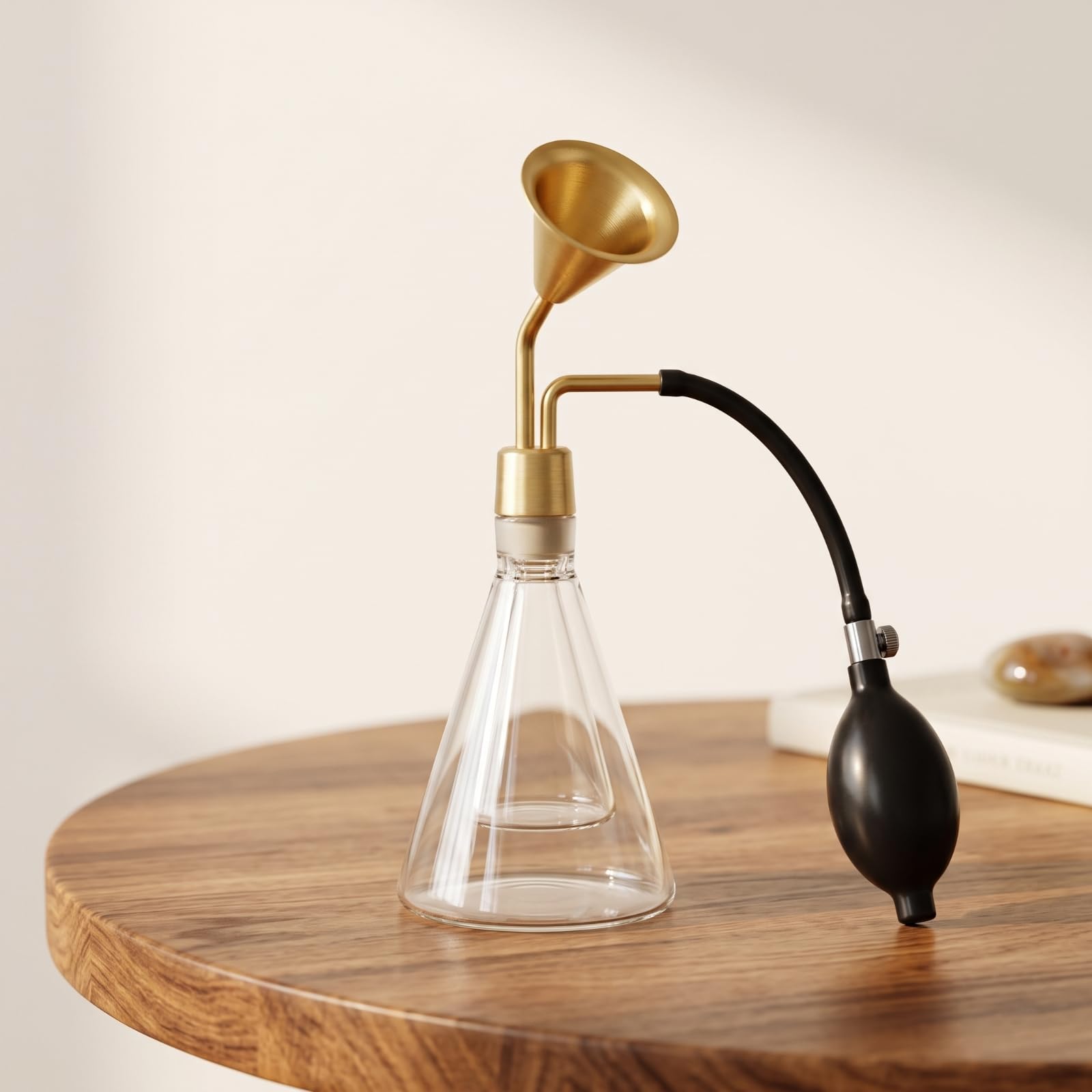 Aroma Flasche Glas Duftspender Parfümzerstäuber Sprühflasche mit Konischem Körper Und Taillenform für Hausdeko Badezimmer Schlafzimmer Spa Theke, Style to 2