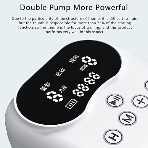 Miniatura 5 de Guantes de robot de rehabilitación Protector exoesqueleto entrenamiento manual para accidente cerebrovascular hemiplejia función de la mano