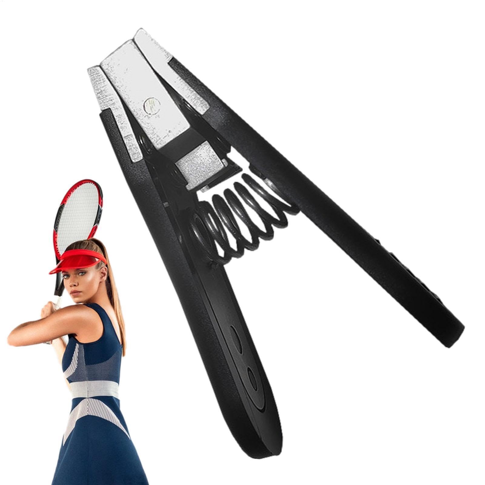 Pinza de inicio para tenis, Pinza de inicio para raqueta de tenis | Herramientas de sujeción de raquetas - Herramienta de encordado de raqueta de bádminton de aleación de alta resistencia para raqueta