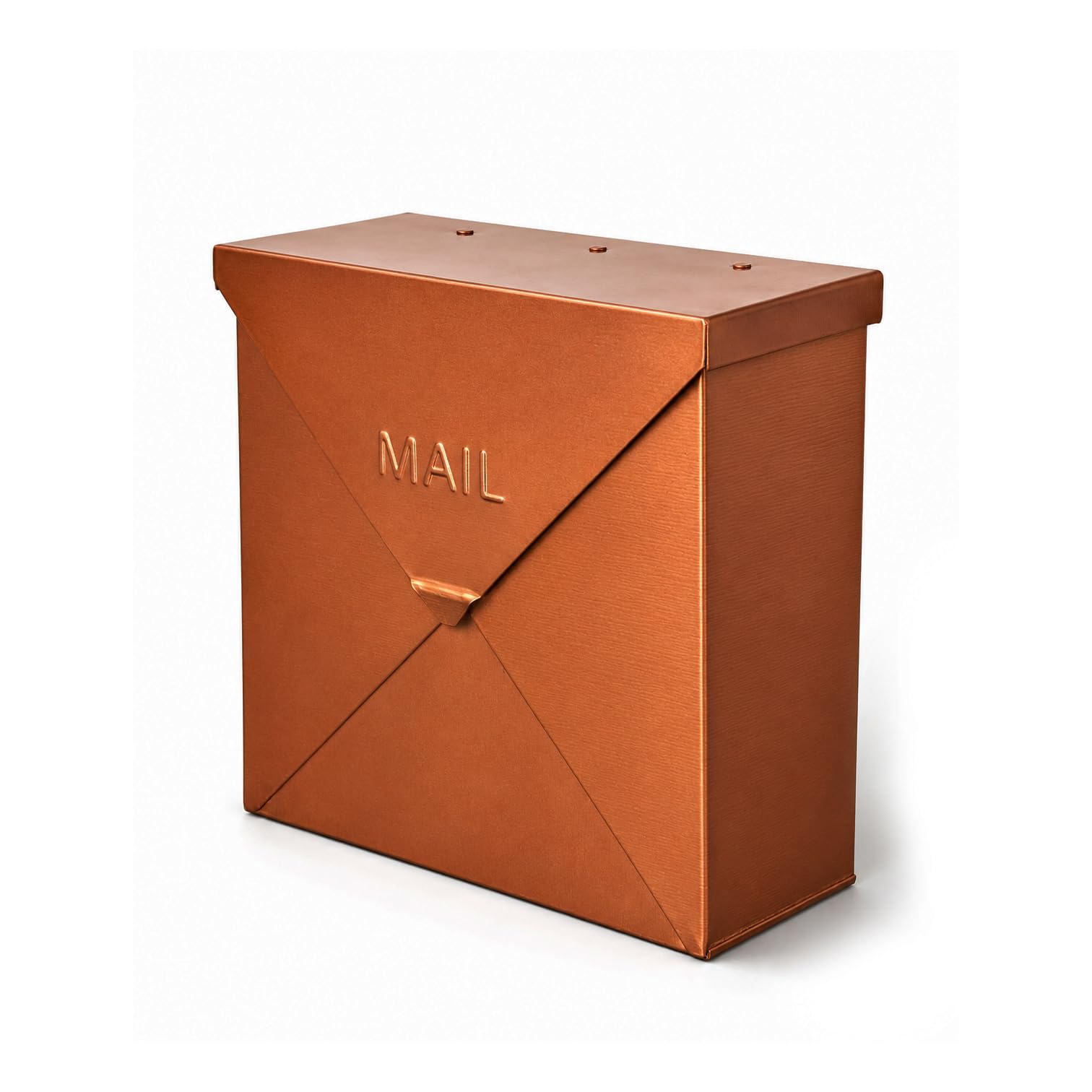 NACH mb-6300 Cassetta Postale Chicago, Marrone, 10" x 10" x 4"