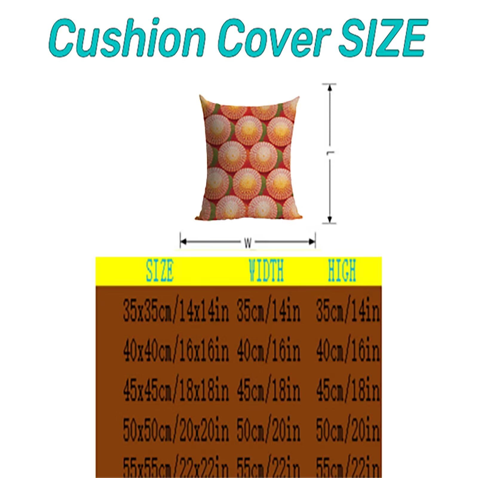 Abstract Outdoor Kissenbezug 60x60cm Wasserdicht Kopfkissenbezug THDZ-0110 | Sofa Bett Dekokissen Bezug Red And Yellow Doppelseitiger Druck Unsichtbarer Reißverschluss for Home Decoration Geschenke