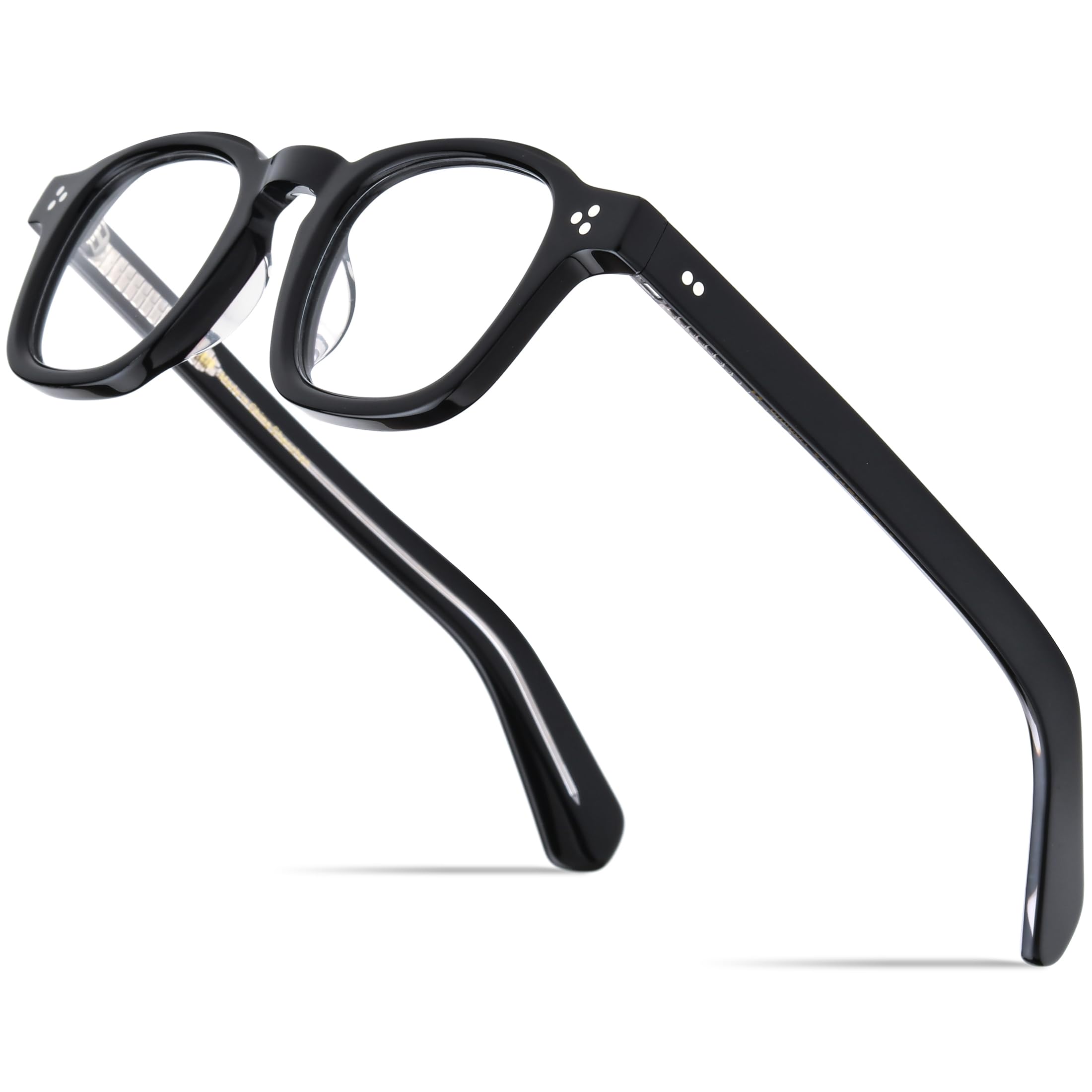 HEPIDEM Acetate Glasses Frame Men Women Square Eyeglasses Optical Spectacles MZEPH