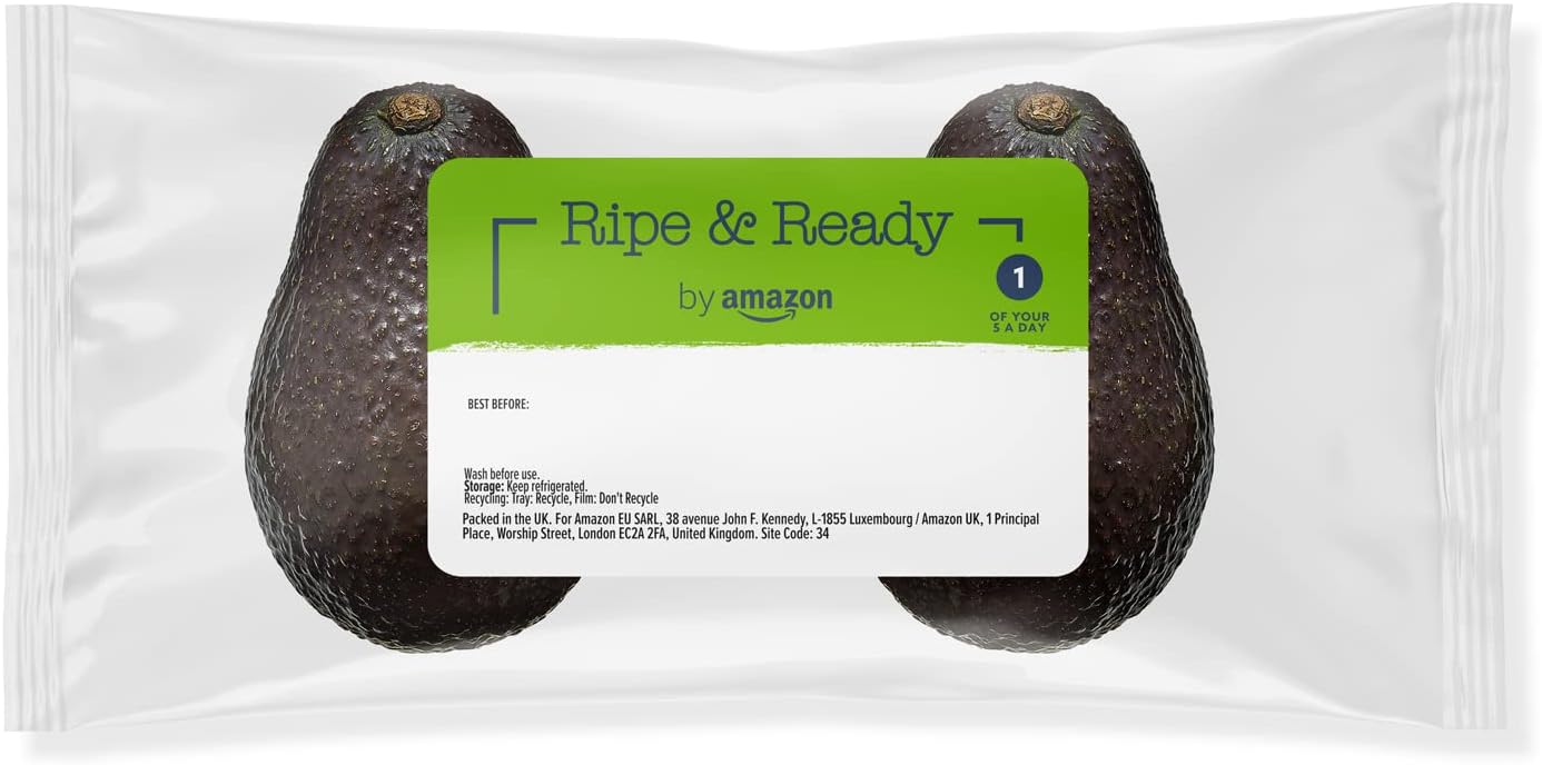 by Amazon Ripe & Ready Avocados, 2 Pack : Amazon.co.uk: Grocery