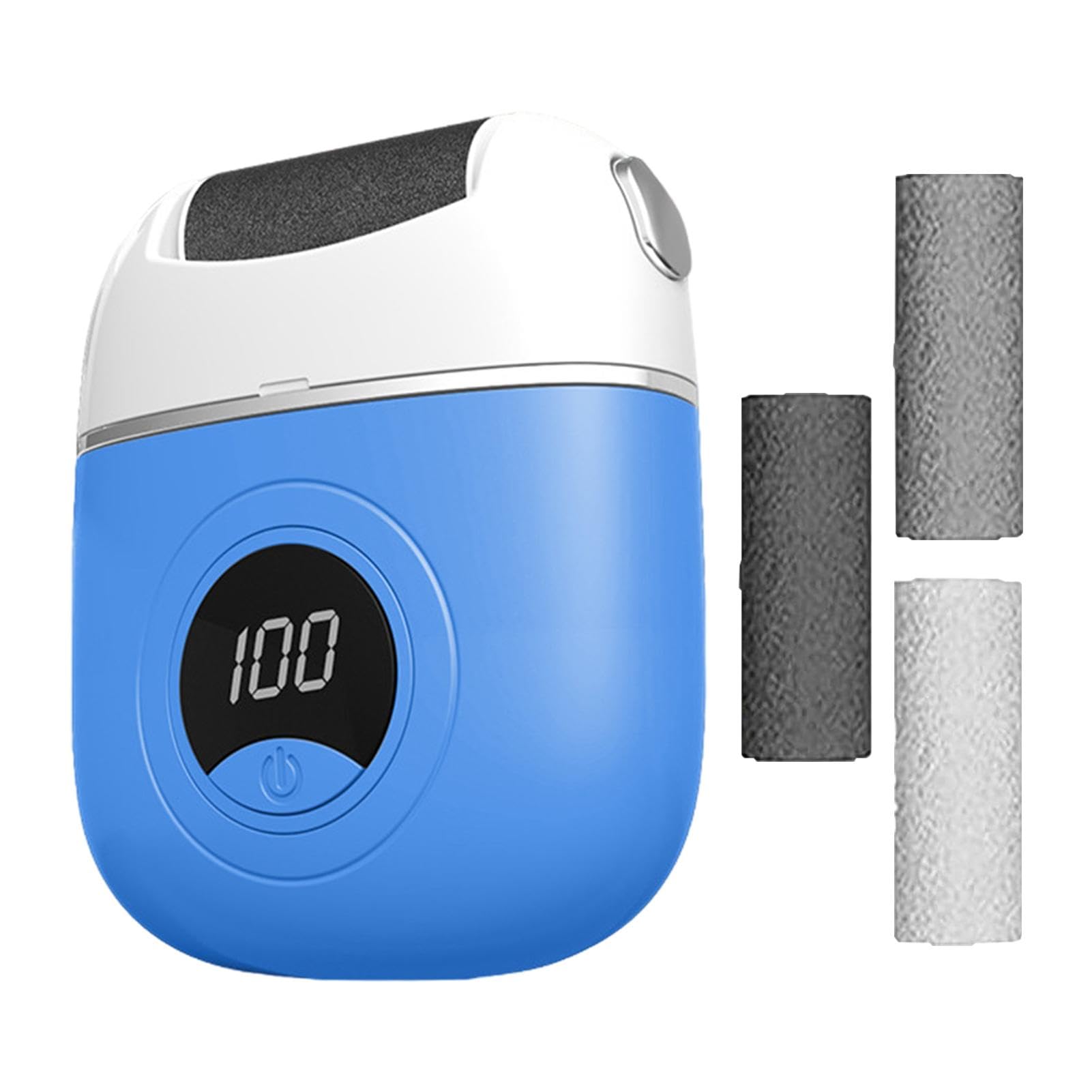 Portable Electric Foot Callus Remover, Electric Foot Callus Remover, Portable Foot File And Exfoliate Scrubber, Digital Display Heel Polisher For Removing Hard And Dead Skin