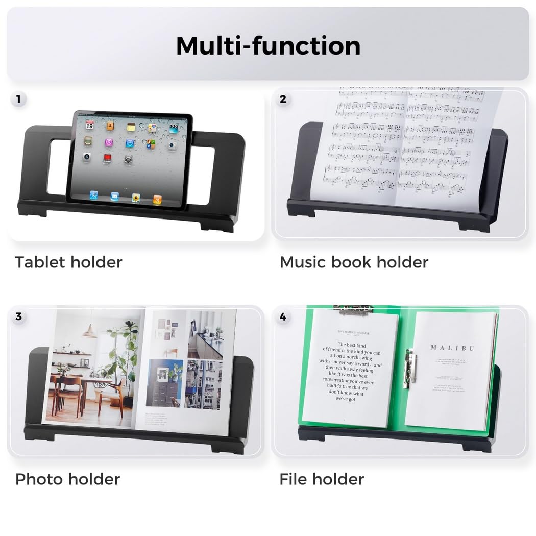 Supporto portatile per spartiti musicali per pianoforti digitali, compatibile con tastiere P35, P45, P105, P115, P121, P125, e altro