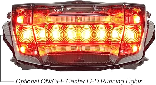 Miniatura 3 de Luces traseras LED secuenciales integradas con lente ahumada para Yamaha FZ-09 MT-09 2017-2020