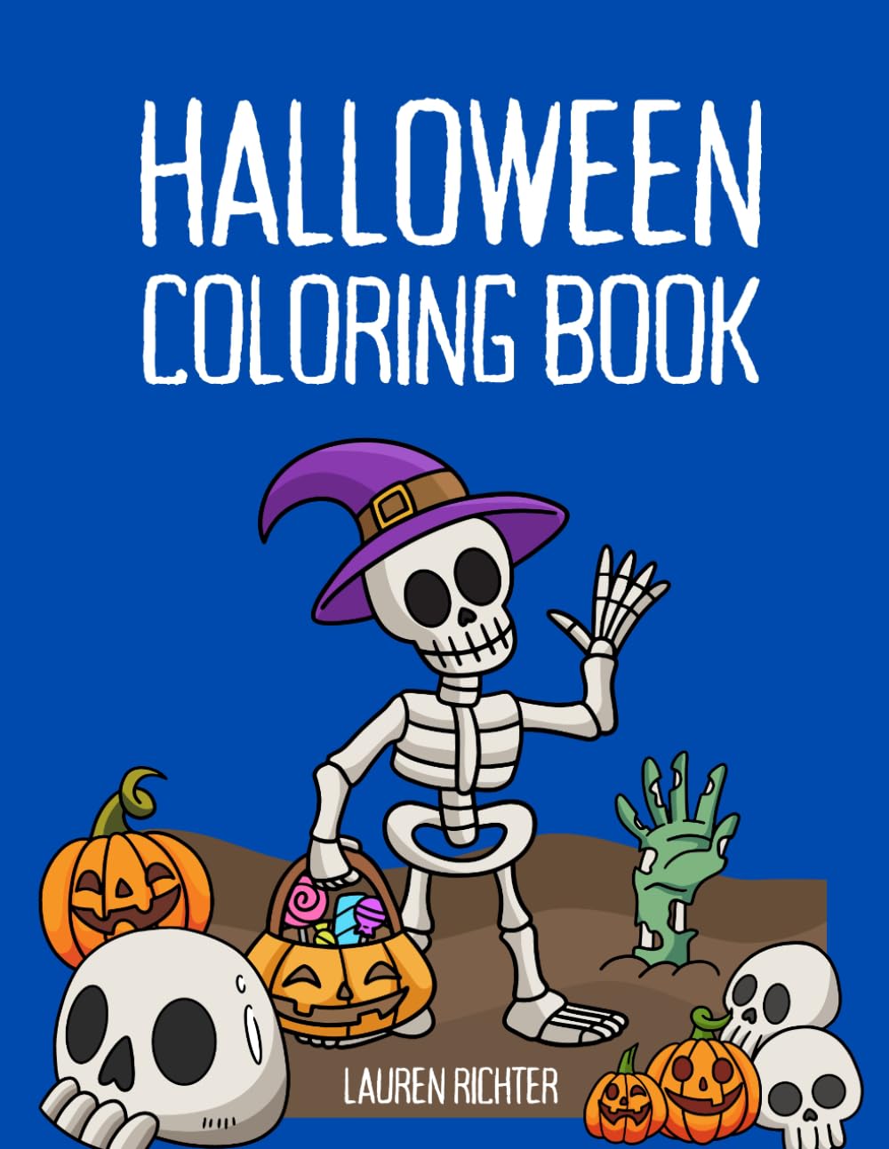 Halloween Coloring Book for Kids of All Ages (Kids Coloring Books)