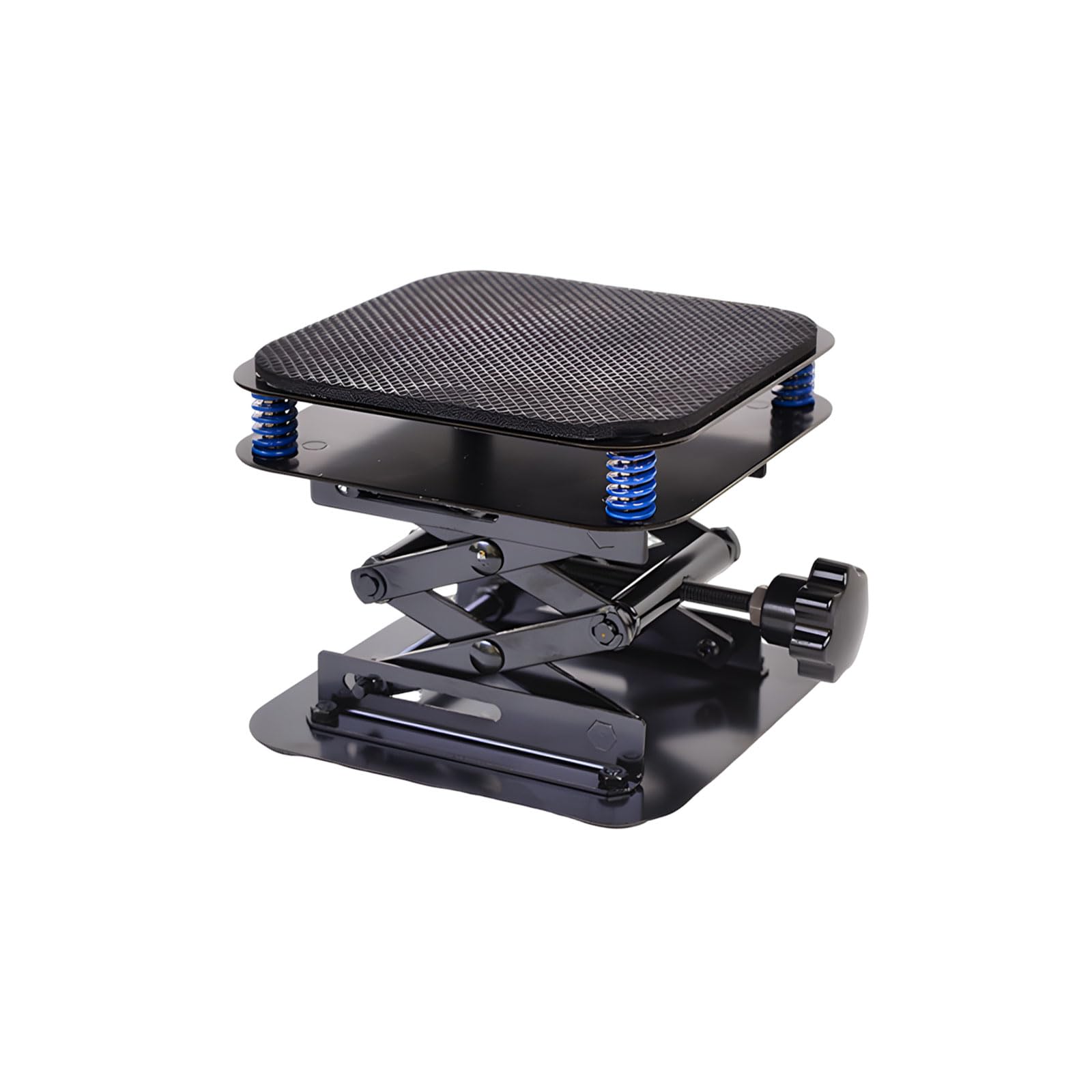 Multiuse Carbon Steel Scissor Lift Stand for Science Experiments and Appliances with Smoothly Height Laboratory Lift Stand