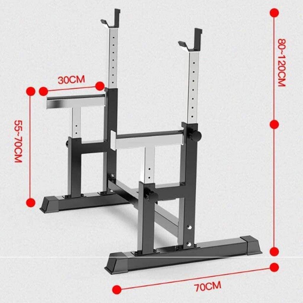 Stojak Do Przysiadów Do Podnoszenia Ciężarów, Domowy Sprzęt Fitness, Stojak Na Sztangę Do Przysiadów, Wielofunkcyjne Łóżko Do Podnoszenia Ciężarów, Wysokość I Szerokość Można Regul