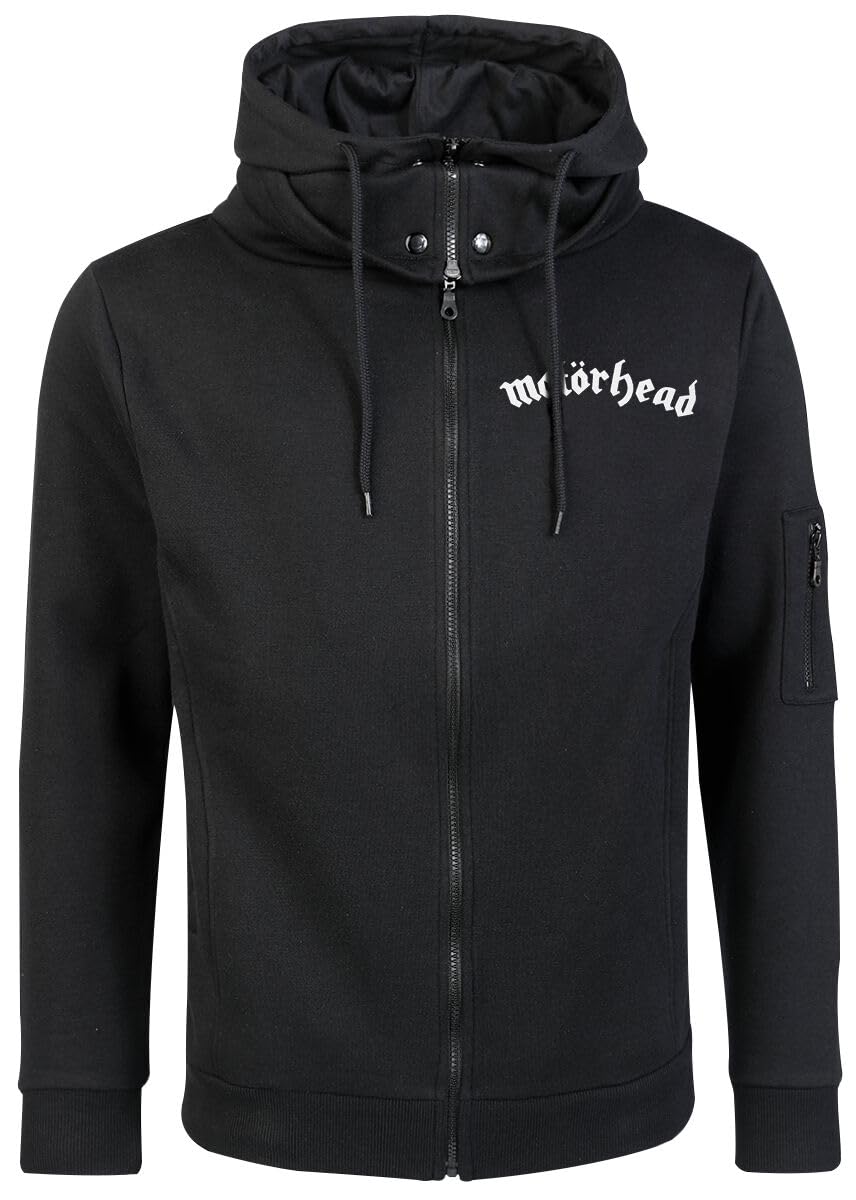 Motörhead England Männer Kapuzenjacke schwarz Band-Merch, Bands