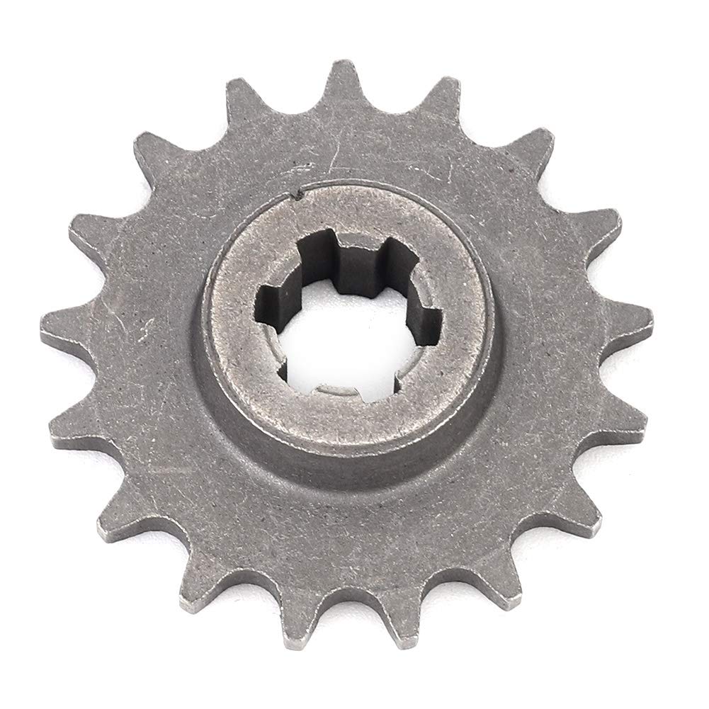 Piñón de Caja de Cambios, Repuesto de Metal de Calidad para Mini Motocicleta ATV Quad Dirt Pocket de 47, 2 Tiempos, con Fácil Instalación, Resistente a la Corrosión (17 Dientes)