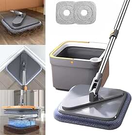 Mop Giratório Separa Água Limpa E Suja 14 Litros Novo Mop
