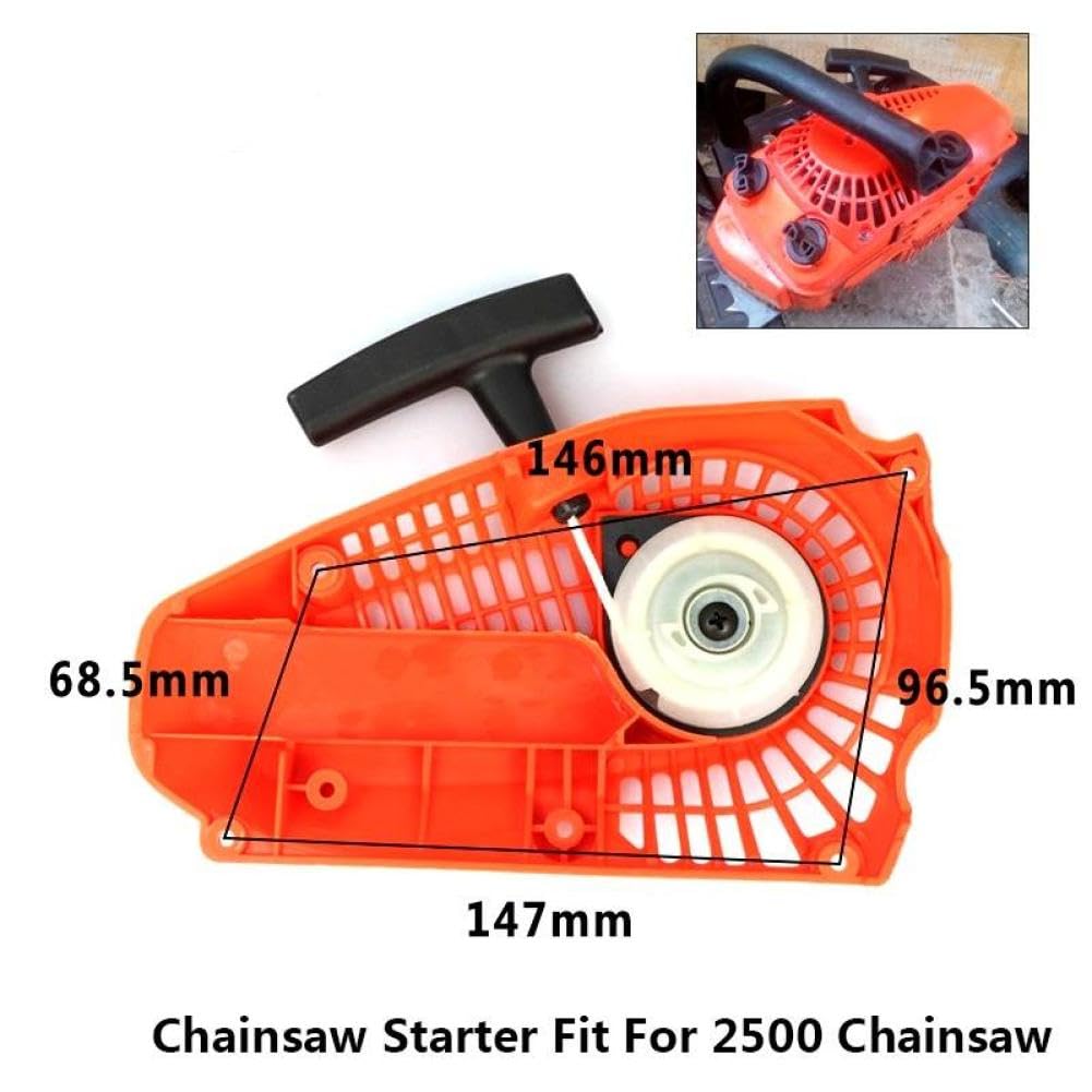 Arrancador de motosierra Compatible con motosierra 2500 25CC