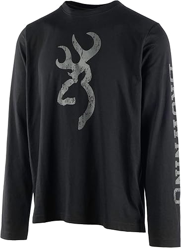 Vista 2 de Browning Logan - Camiseta de manga larga para hombre, tela de jersey suave