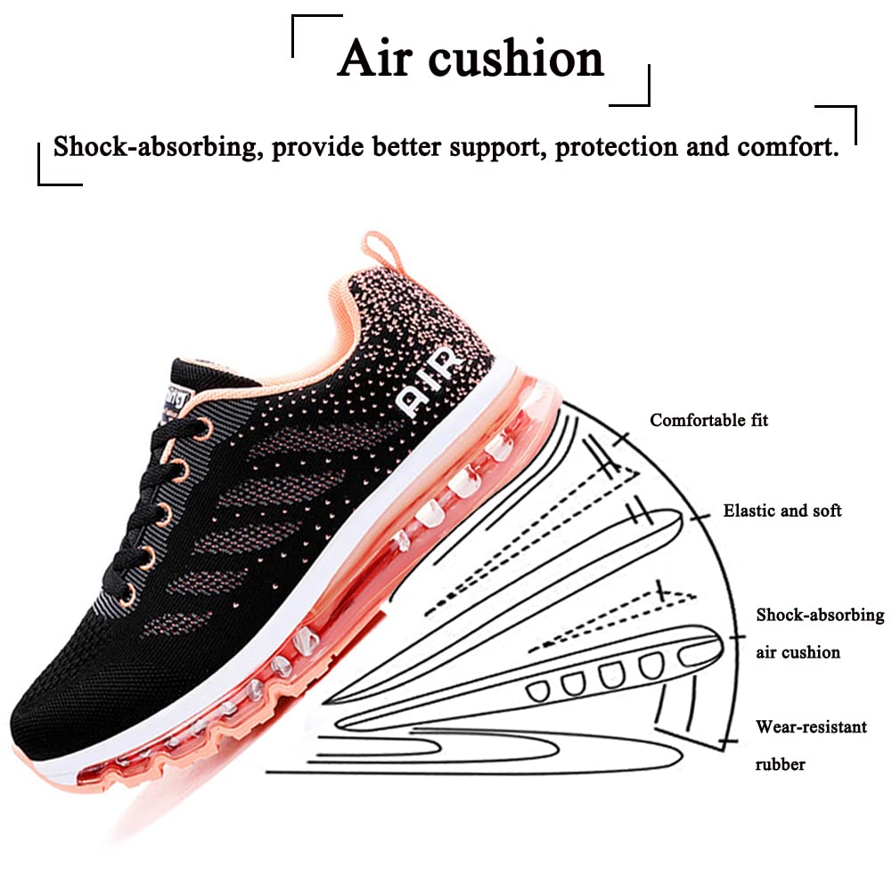 sotirsvs Uomo Donna Air Scarpe Running Sneakers da Ginnastica Corsa Casual da Fitness Scarpe da Tennis Jogging Sportive 34-46 EU