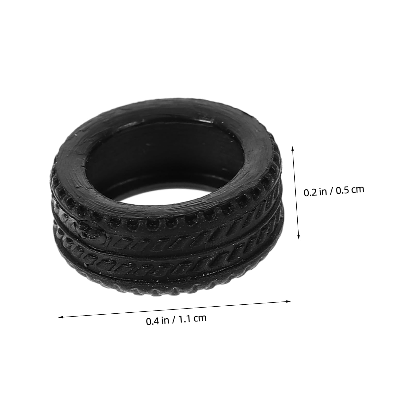 Amazon | KOMBIUDA 8個 ール 模 用 装橡胎皮点 レー カー用ホイール で 