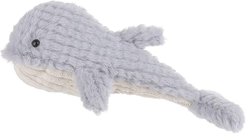 Apricot Lamb Ocean Toys - Peluche de ballena gris, suave, perfecto para niños de 11 pulgadas