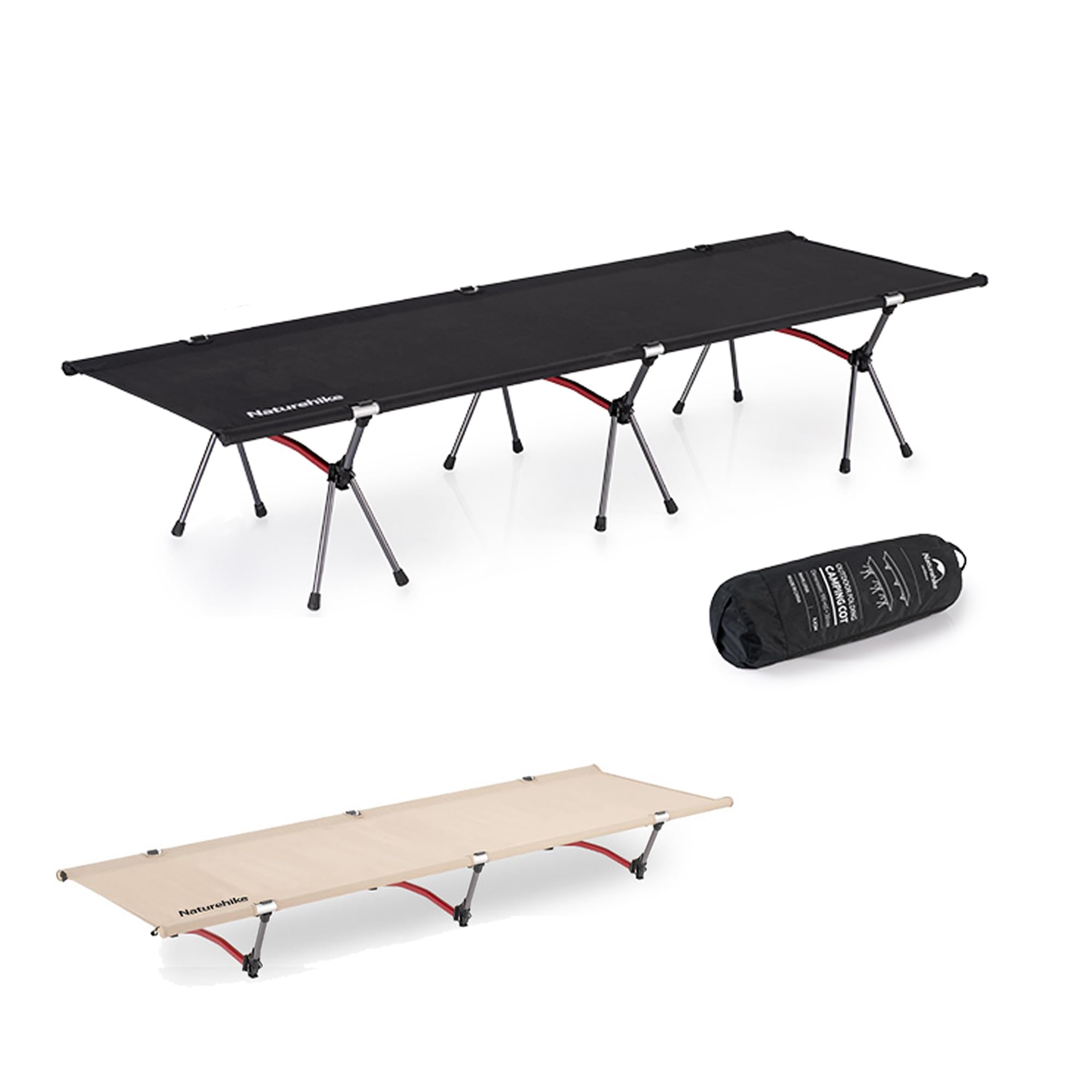 Naturehike 2WAY コット 折りたたみ式 Amazon.co.jp: Naturehike キャンプコット 2way 三角な安定構造 150KG