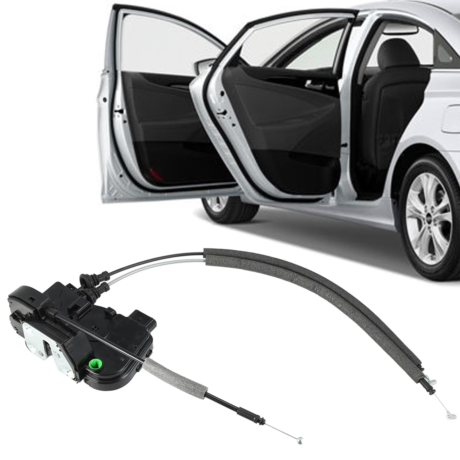 Front Left Power Door Lock Actuator Compatible with Hyundai Sonata 2011-2015 Replace Driver Side Door Lock Lacth Assembly 81310-3S010