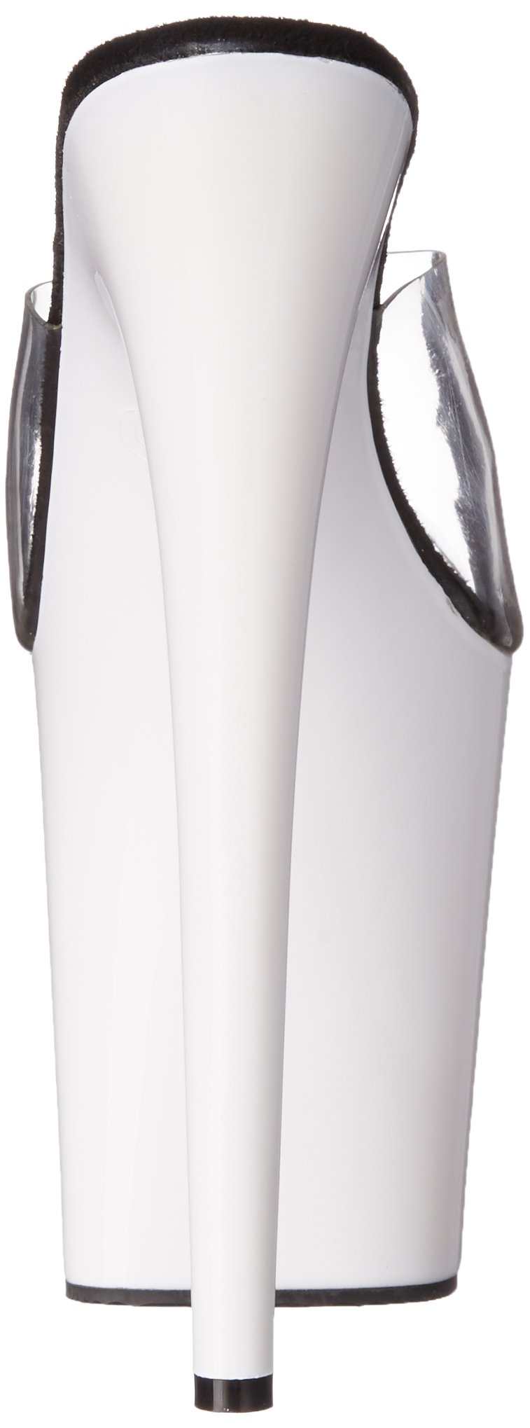 Pleaser FLAMINGO-801UV Clr/Neon Wht UK 5 (EU 38)