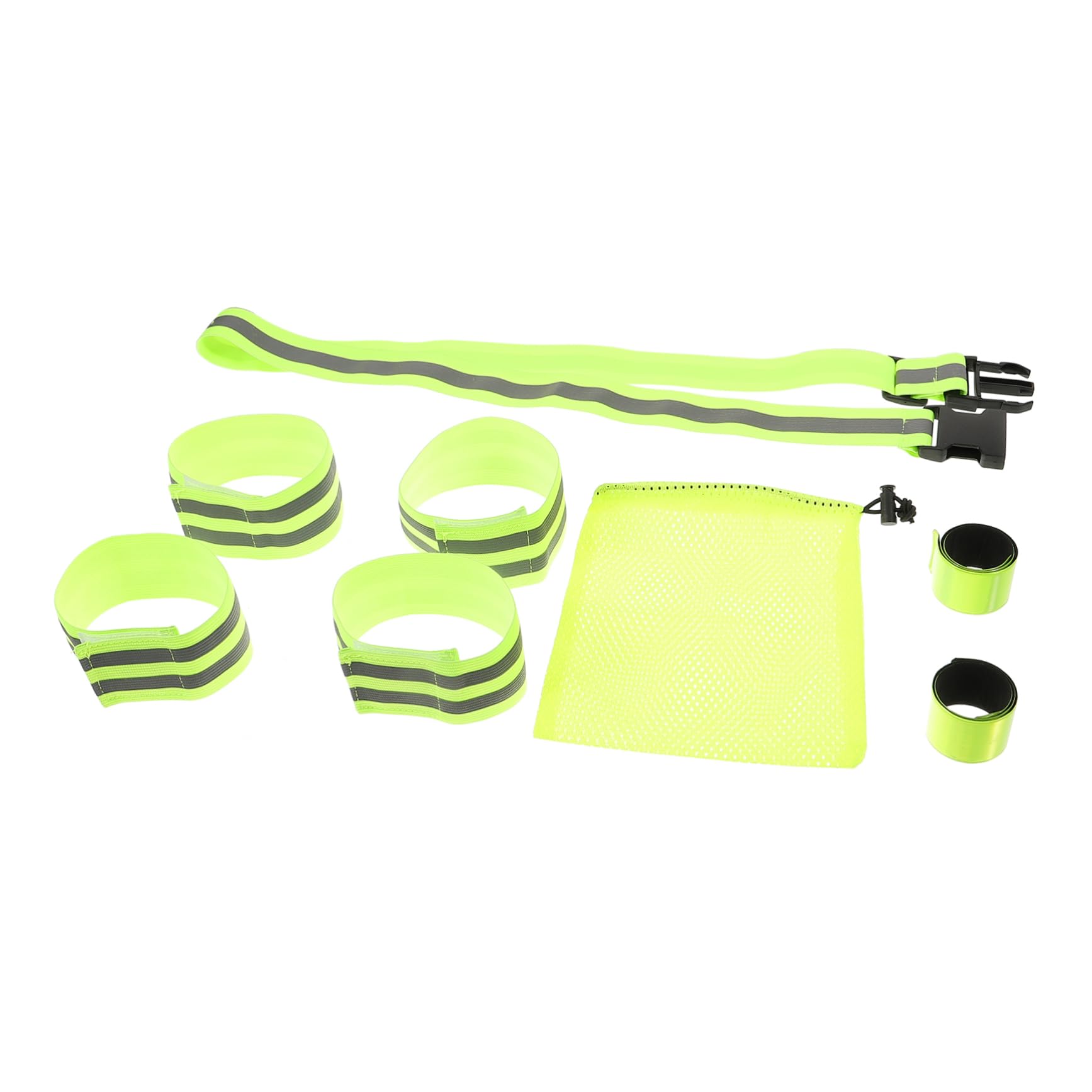 ibasenice Reflectante para Montar Pulsera Lámpara Cinturón para Correr Equipo Reflectante para Correr Bandas Reflectantes Pulsera Cinturón Reflectante LED Película