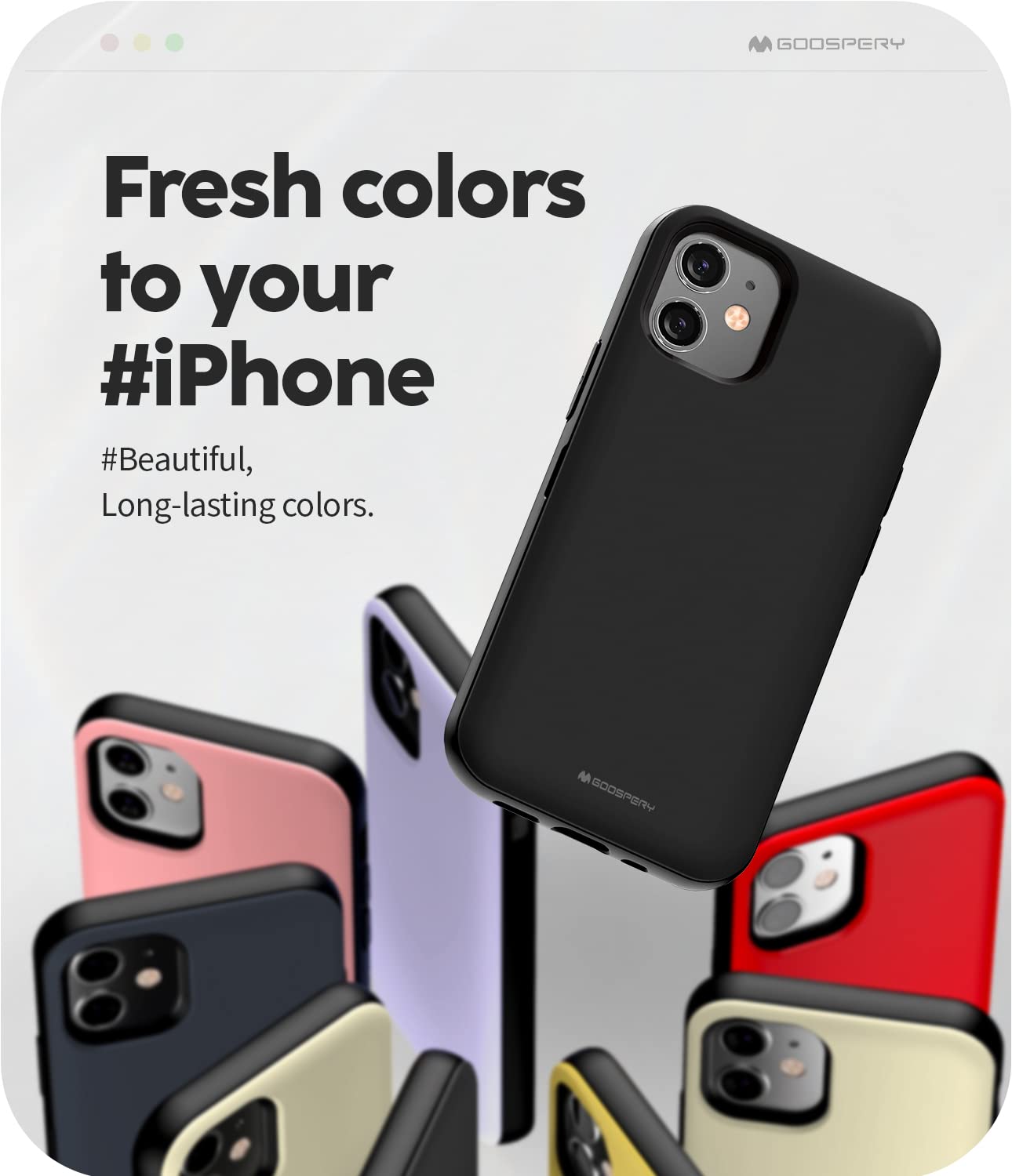 Amazon.co.jp: Goospery iPhone 12 Mini (5.4 inches) ケース