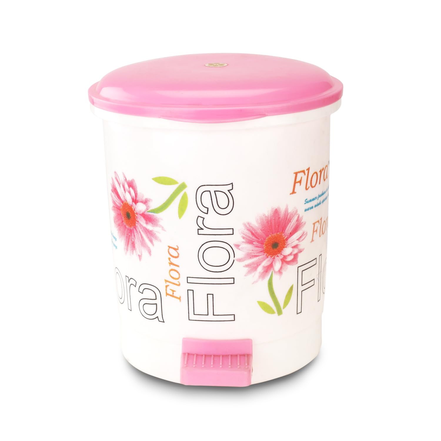 Nayasa Waste Paper No. 427|Table Top Multi Purpose Dustbin With Lid|Waste Paper Bin|Plastic Pedal Waste Bin| Ideal For Home/Kitchen/Office|L 15.5, B 19, H 18 cm, Pink-picture-11
