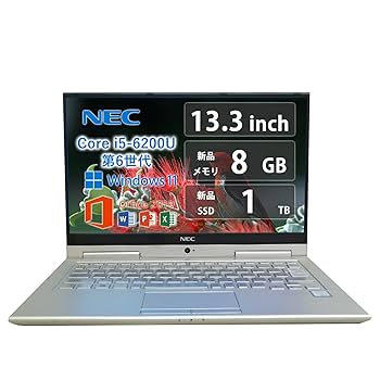 Amazon.co.jp: 【整備済み品】N E C ノートPC N E C VersaPro