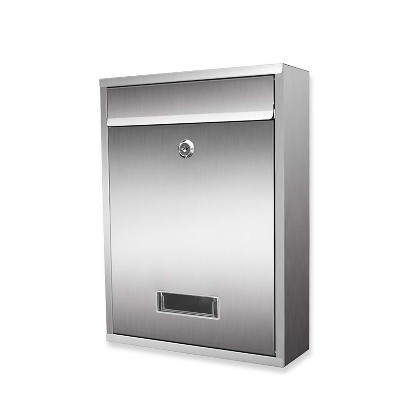 Boîte aux lettres murale extérieure étanche en inox pour réclamations et courrier