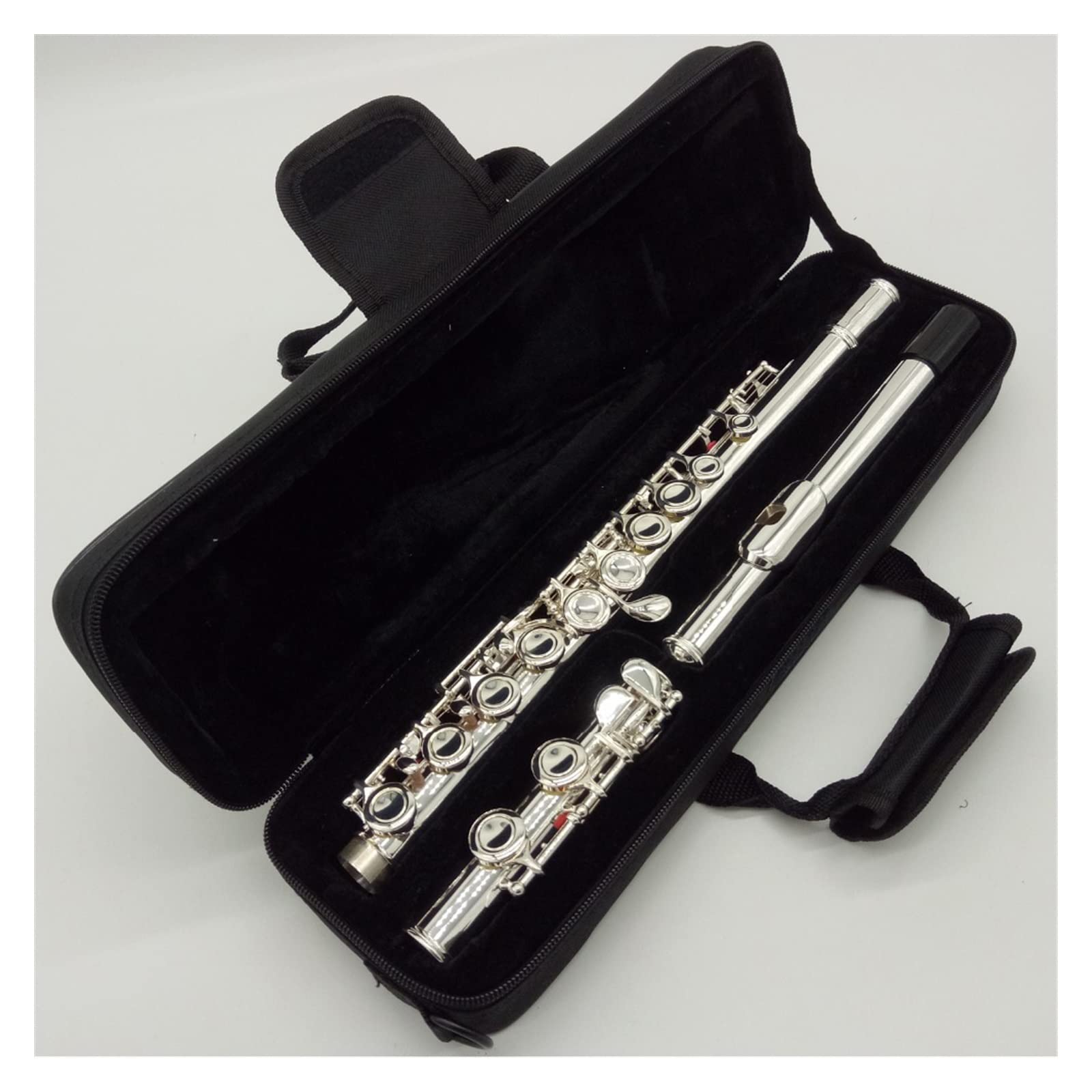 フルート本体 銀メッキ仕上げ 16キー Amazon | Eastar フルート 銀メッキ 16穴 リングキー Eメカ付き