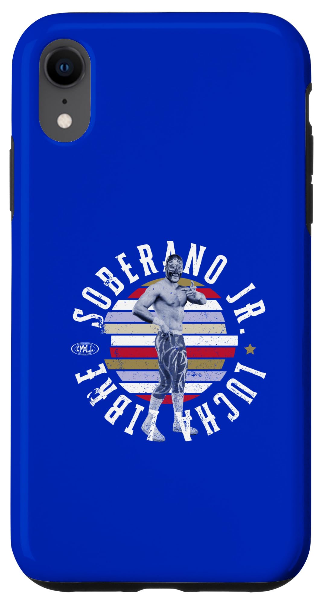 Coque iPhone XR Soberano Jr protège des rayures style luchador robuste - 4