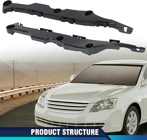 Miniatura 9 de PIT66 Juego de 2 soportes de parachoques delantero compatibles con Toyota Avalon Touring 2005-2008Compatible con Toyota Avalon (submodelo Limited,
