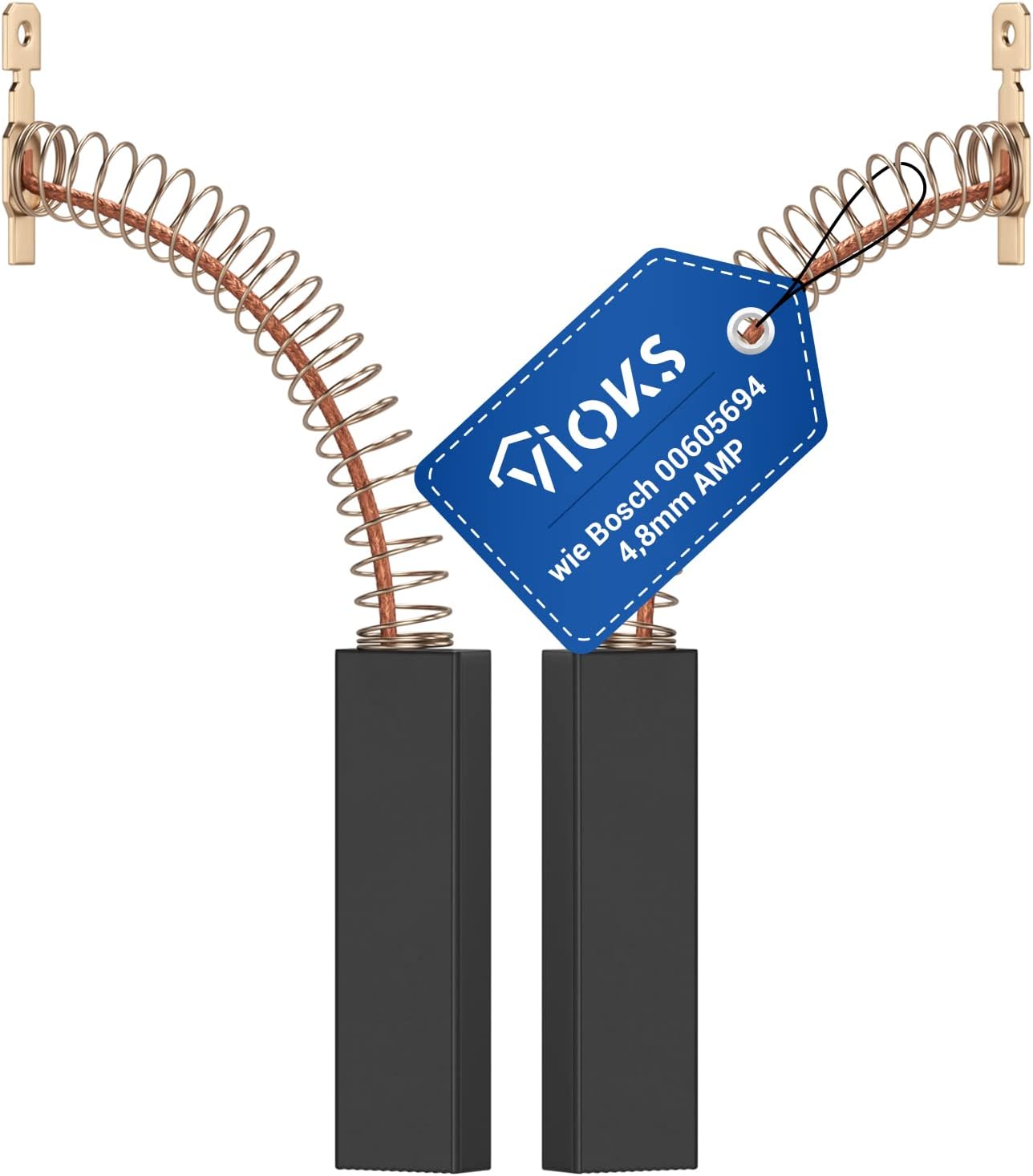 Motor Carbon Brushes Replacement for Bosch 00605694 Washing Machine Maxx 6 Maxx 7 Series 4 Series 6 Series 8 Carbon for Washing Machine Pack of 2