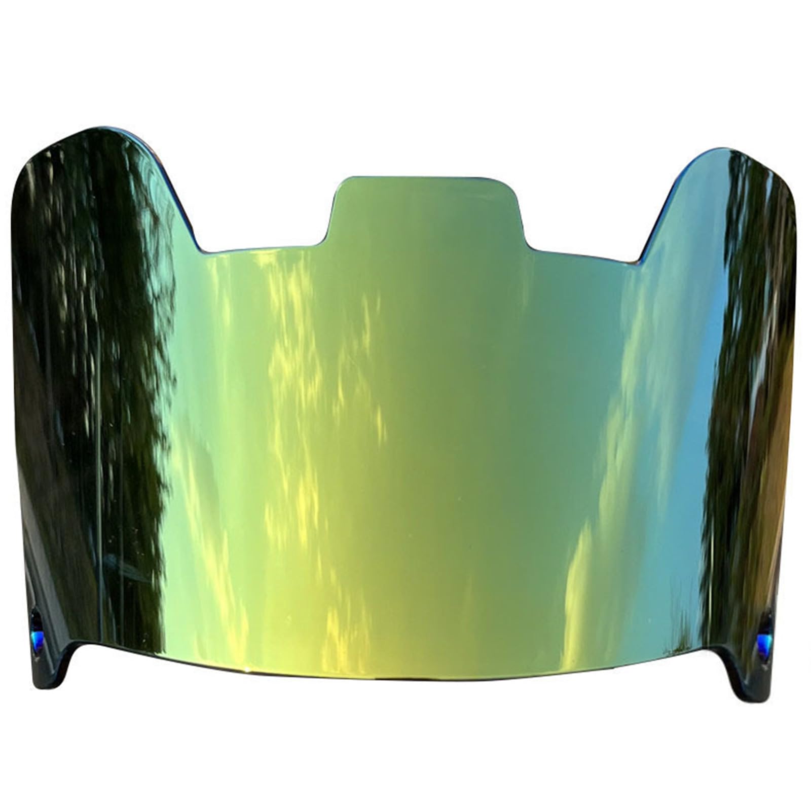 Viseras Transparentes para Cascos de fútbol Americano, Resistentes a arañazos, para jóvenes y Adultos. Viseras Doradas claras para Cascos de fútbol Americano.