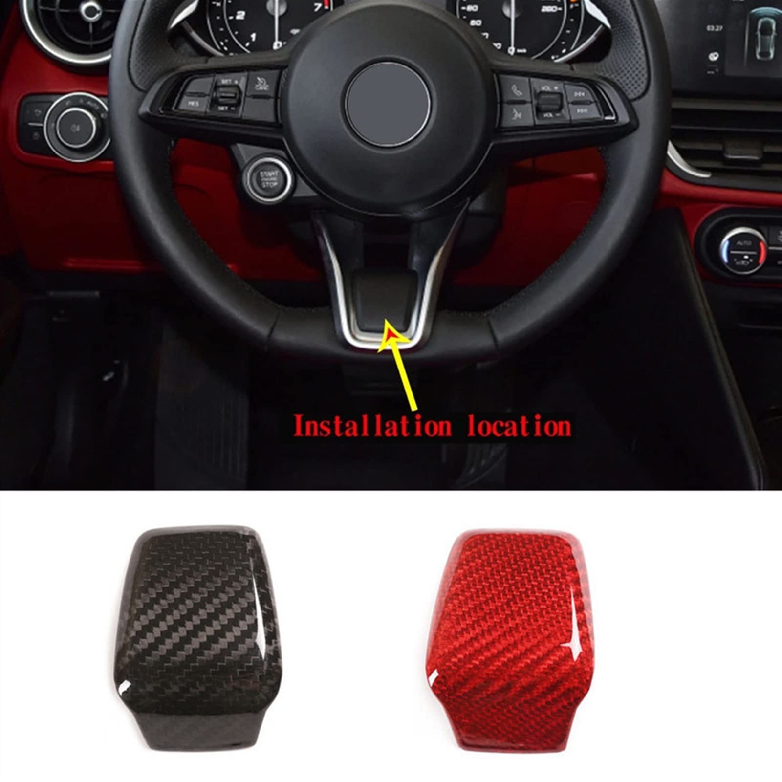 Amazon.co.jp: 車内レイアウト 車のスタイリングステアリングホイール