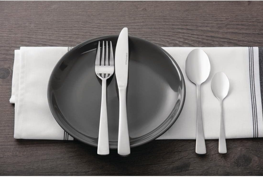 Olympia Clifton Table Fork 208mm 18/0 Stainless Steel Cutlery Kitchen 12pc