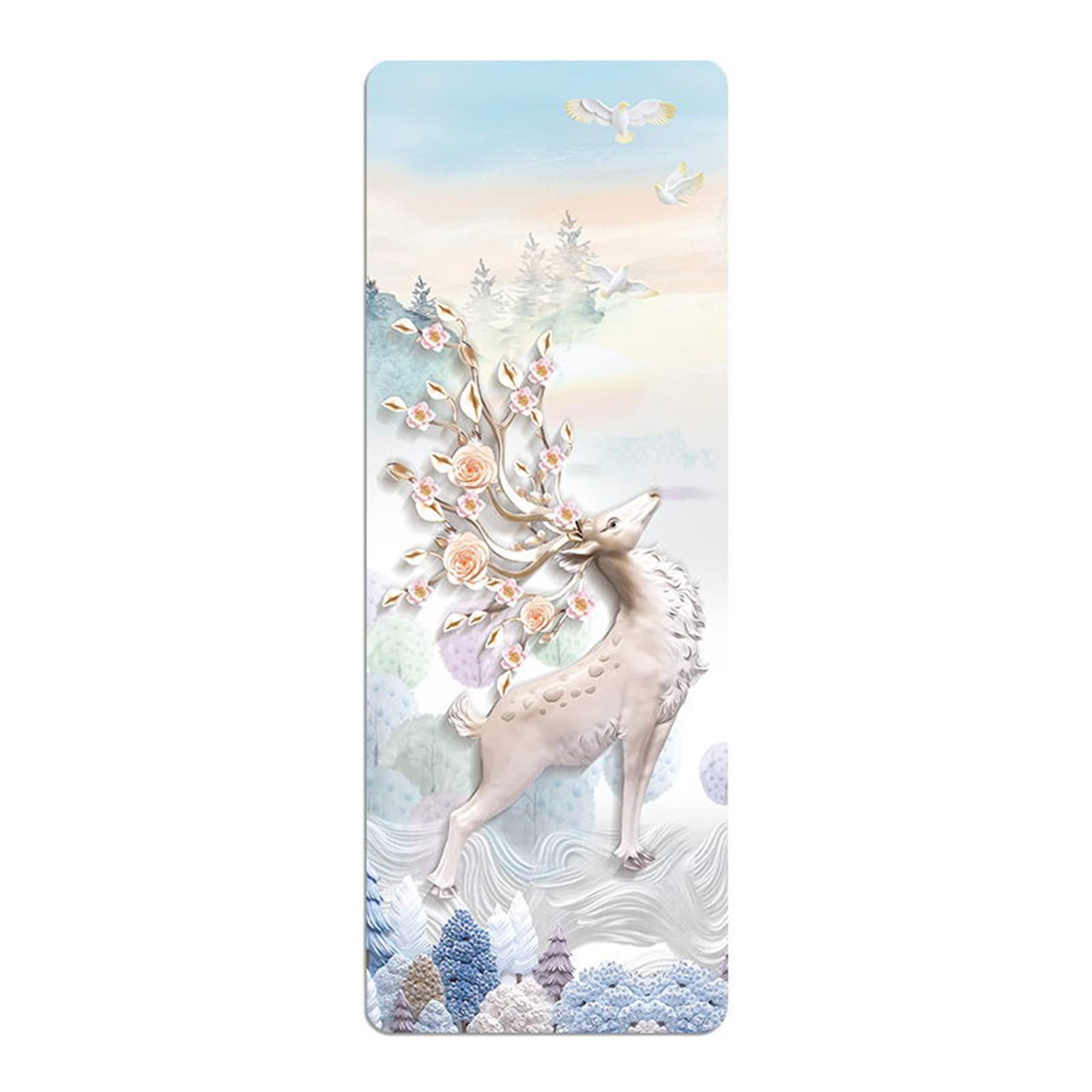 Custom Yoga Mat for Women Men Non Slip Suede Eco Friendly Exercise Yoga Mat 183 68cm Workout Mat