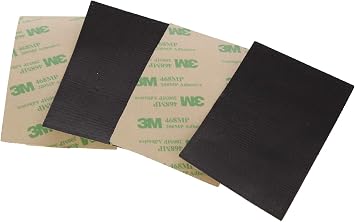 Brake Pad Anti-Squeal Backing Shims - Compatible with, Mini, Front, Rear - Left & Right - 96 x 60mm