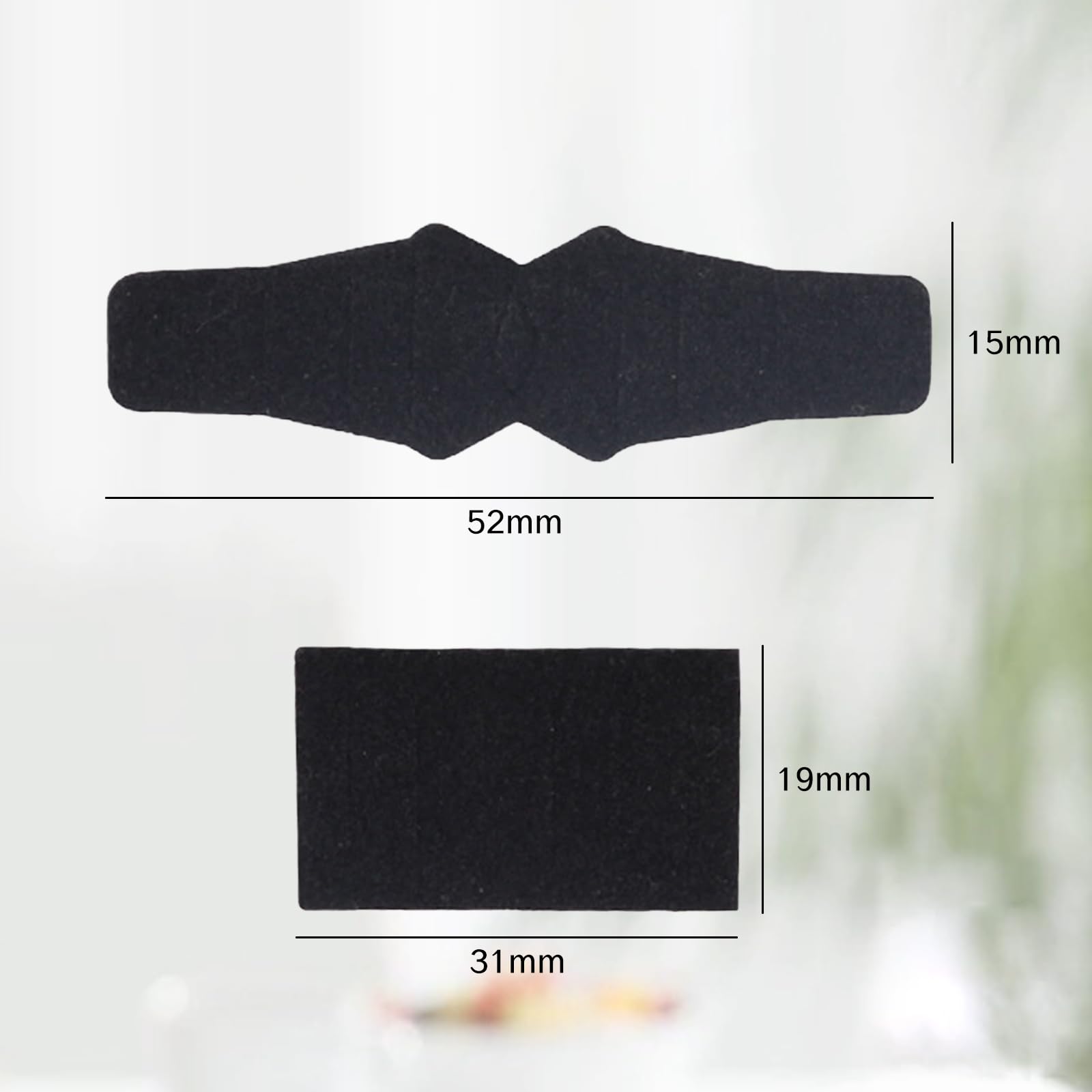 NIIIYTYB 4 Set Arrow Rest Felt Arrow Drop Away Tape Quality Design for Compound Bows, Recurve Bows Archery Grip Sight Felt Pad Anti-Slip Sticker for HDX Arrow Rest