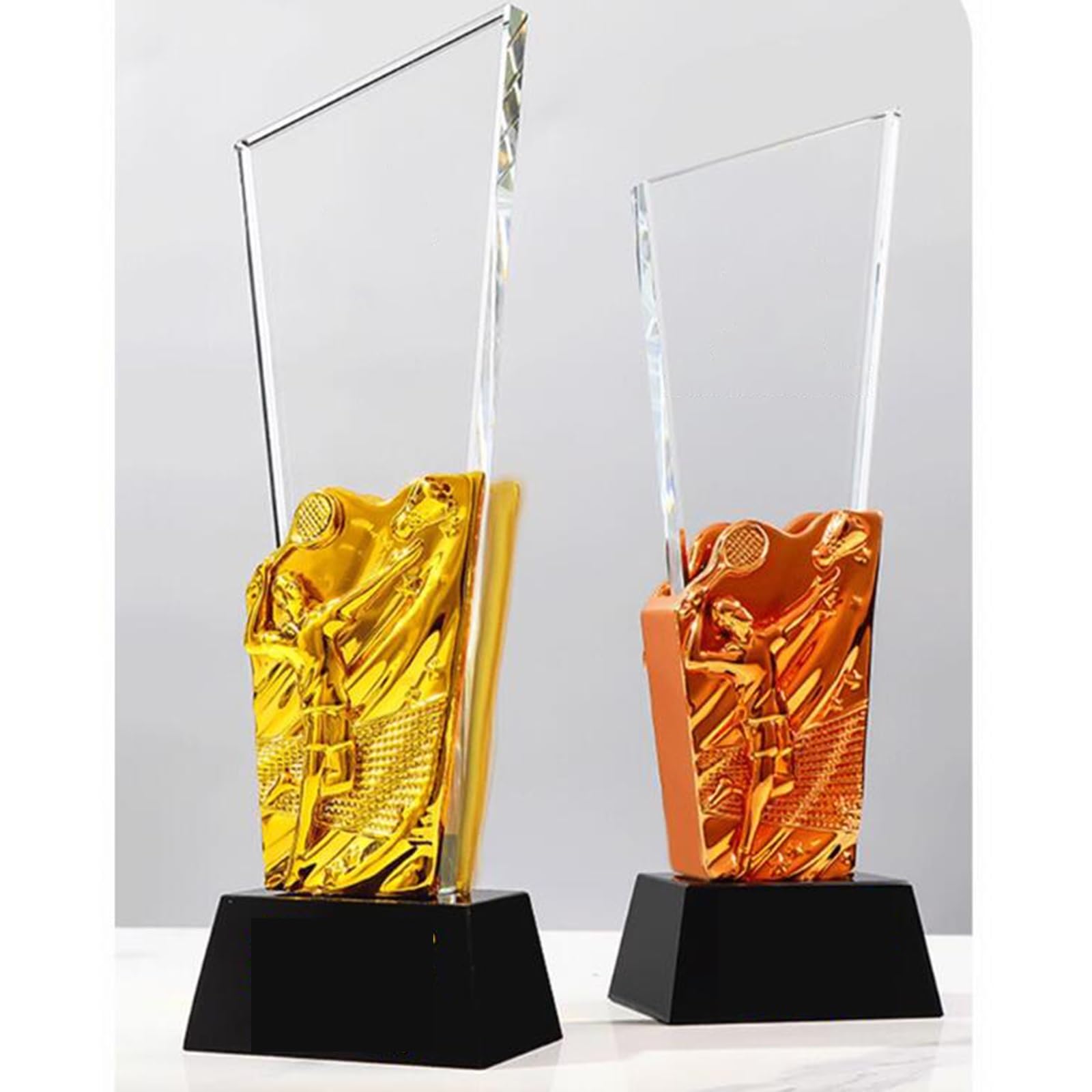 Trofeos, medallas y premios Trofeo Del Premio Creativo De Bádminton. Premios De Los Juegos Del Campeonato De Bádminton Recuerdos Del Grupo De Estudiantes Trofeo Competición Bádminton Individuales Y Do