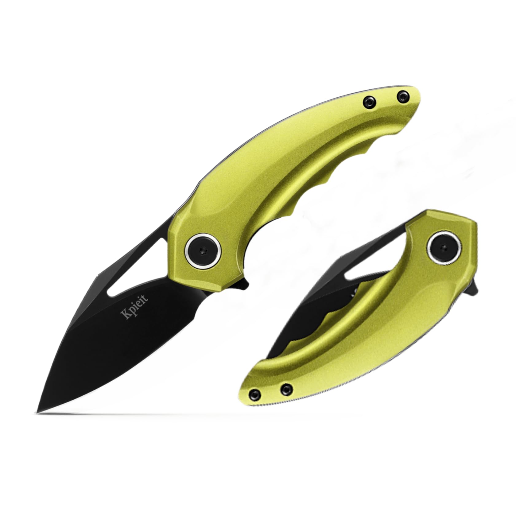 Folding Pocket Knife For Men Women- Stainless Steel, Durability,Compact, Amazingly Convenient Aluminum Handle For Everyday Carry(Oliver)