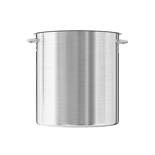 Miniatura 2 de Krollen Industrial Maceta de aluminio de peso estándar de 60 cuartos con tapa