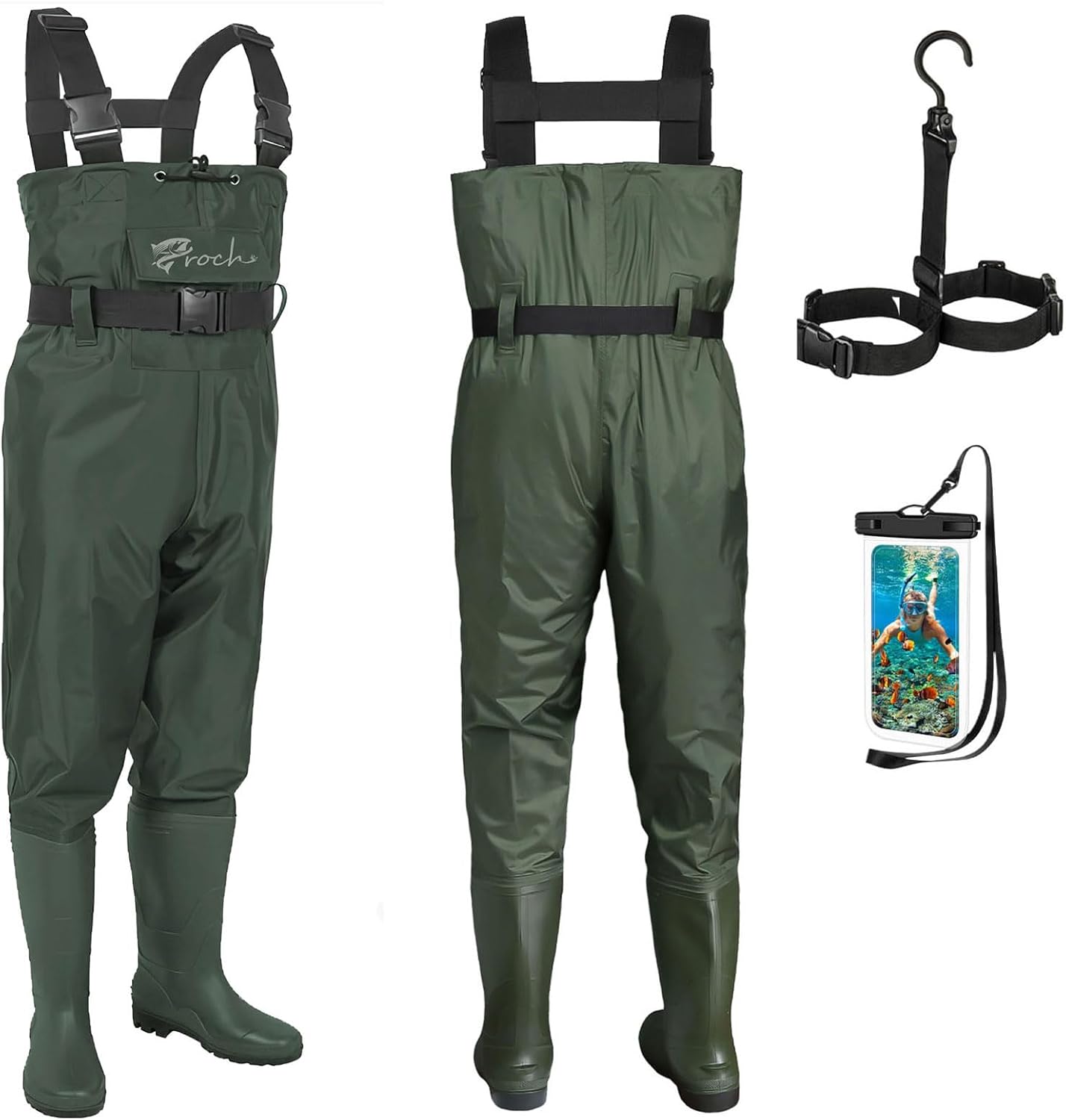 Bottes En Caoutchouc Imperméables Mi-mollet - Pour Homme Et Femme, Jardin, Pêche, Extérieur - Confortables Et Faciles à Enfiler