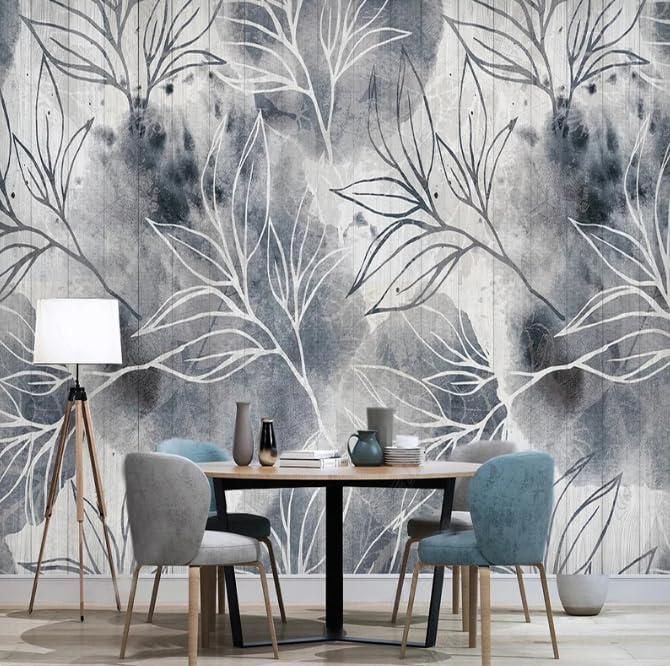 Aquarelle fleurs 3D papier peint mural grand format pour masquer un mur - 3