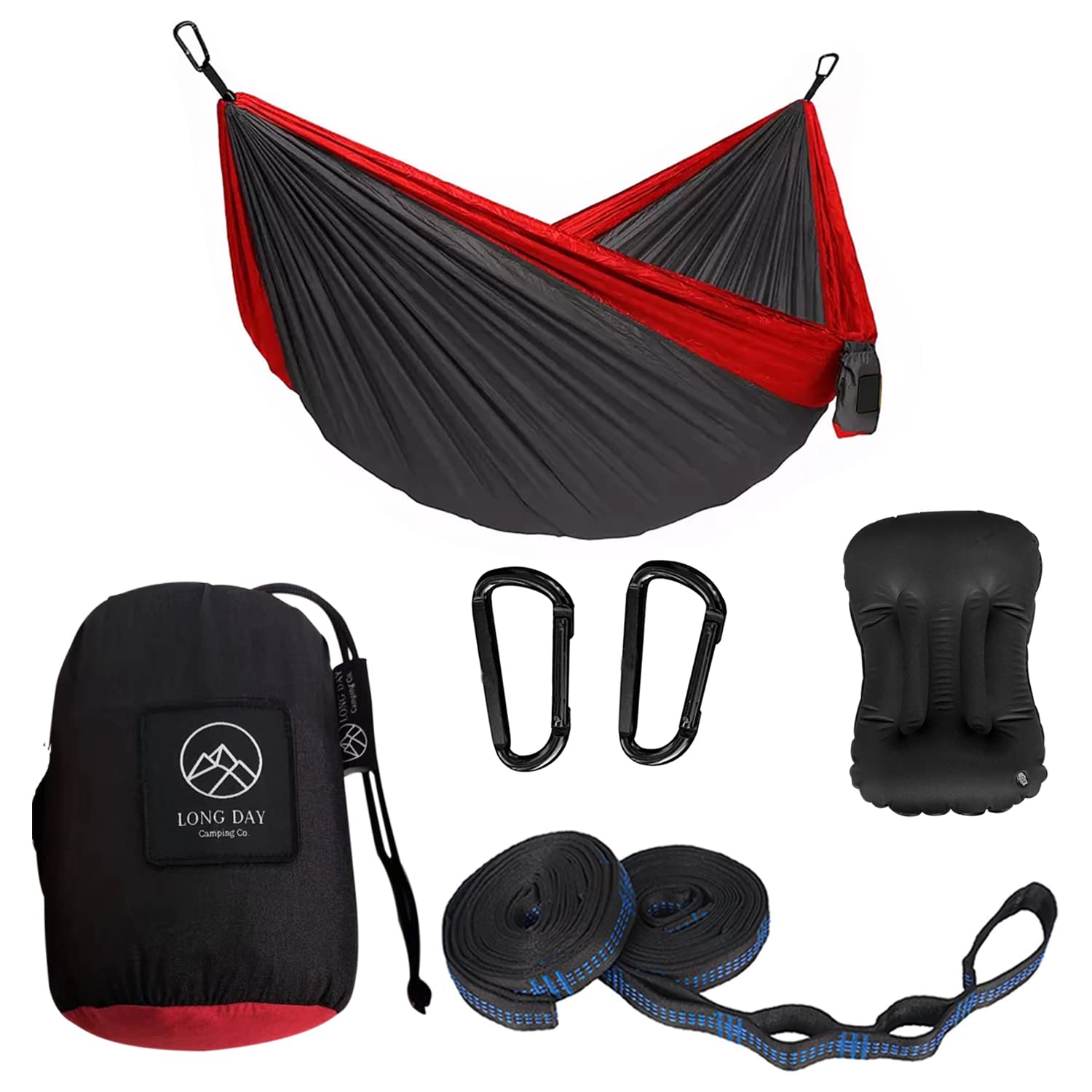 Long Day Camping Hammock with Camping Pillow Included Portable Hammock