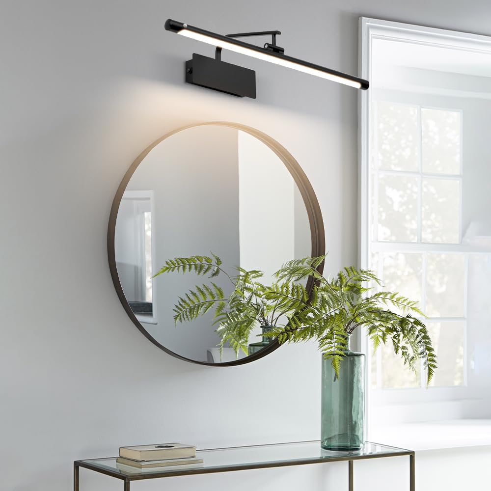 XANAYXWJ Sensore Vanity Light LED Lampada da Bagno Apparecchio Luci Regolabili per Quadri, Lampada Frontale a Specchio 4000K Vanity Wall Sconce Illuminazione Artistica per Interni per Poster Specchio