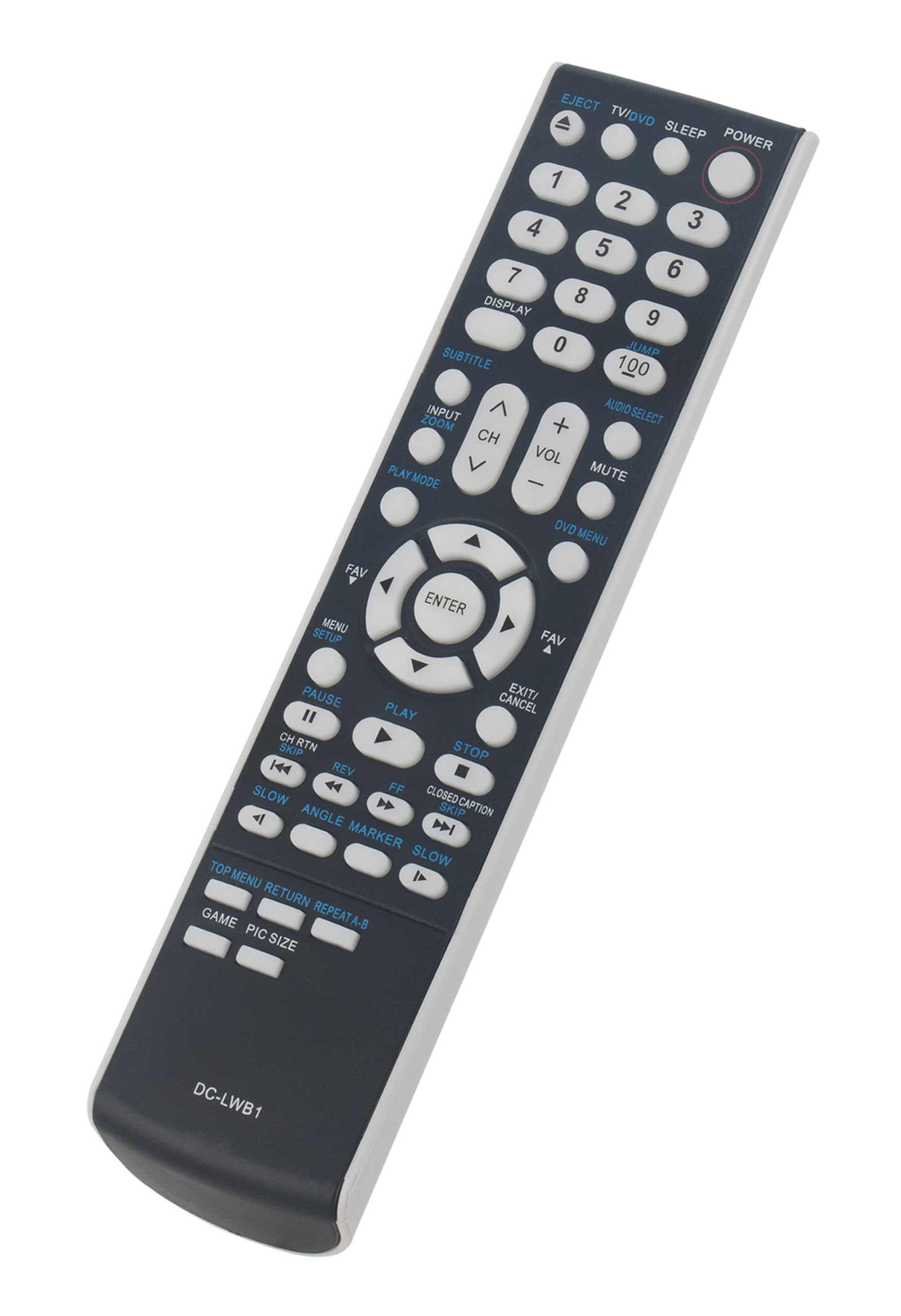 Amazon.com: DC-LWB1 Replaced Remote fit for Toshiba TV DVD Combo