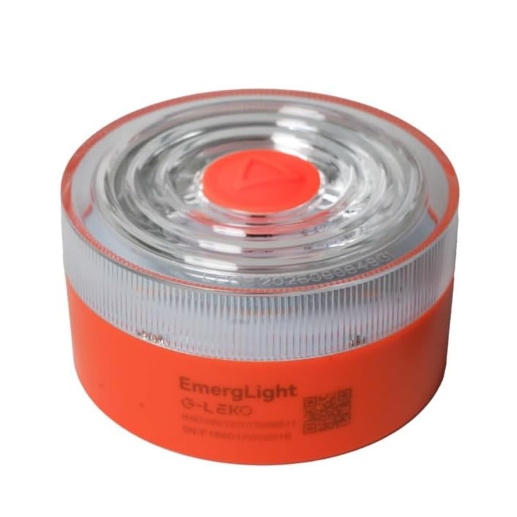 G-LEKO SOLAGUA Emergency Light Beacon V16 Approved DGT 3.0 with Geolocation Data Included until 2038 | LED Light 360° 1 km IP-54 Magnetic Base for Car and Vehicle Mandatory 2026 (1, Orange)