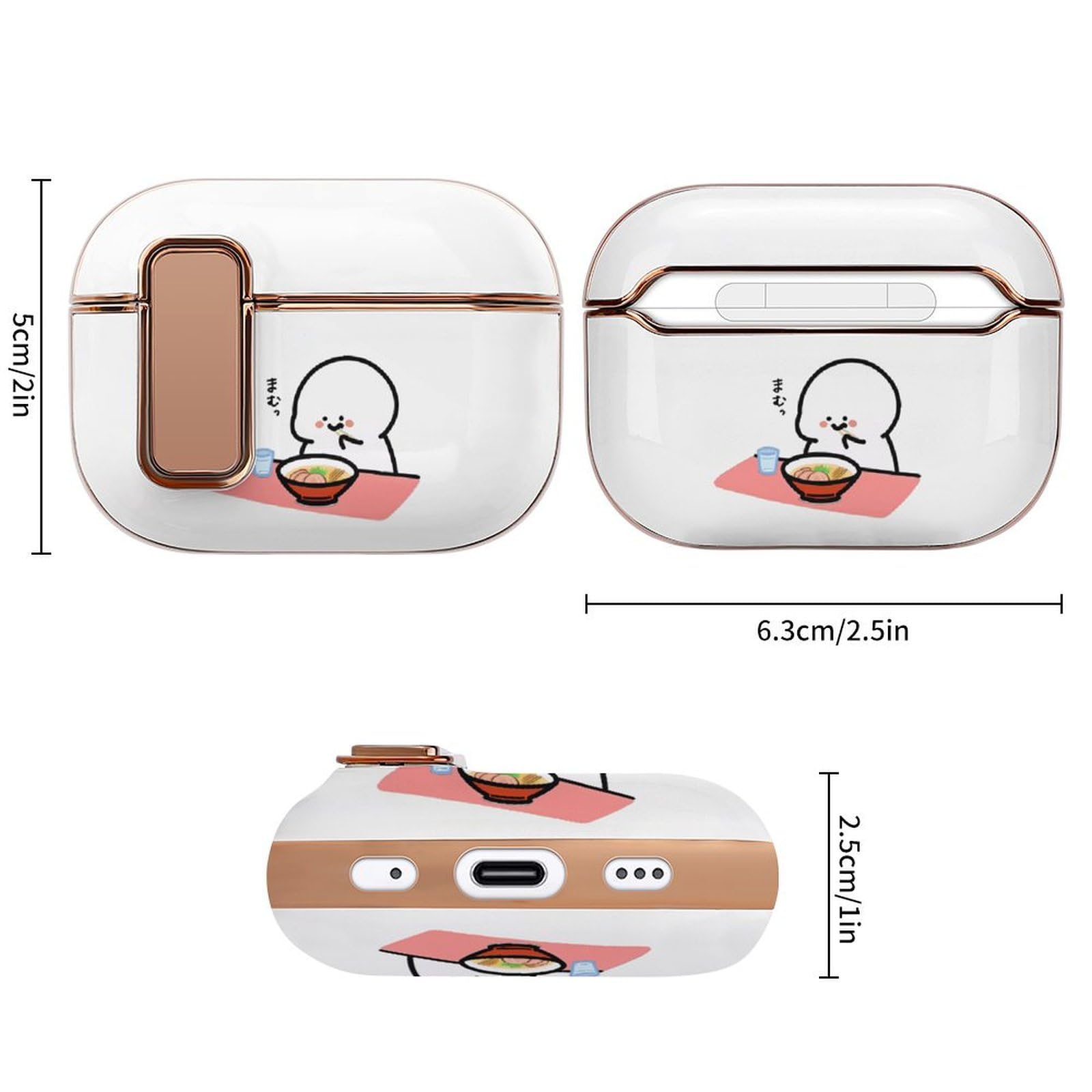 Amazon | お文具さん Airpods Pro 2 ケース Airpods Pro 2 カバー 耳栓